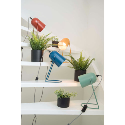 Leitmotiv tafellamp  - geel - 18x18x30cm - vtwonen shop