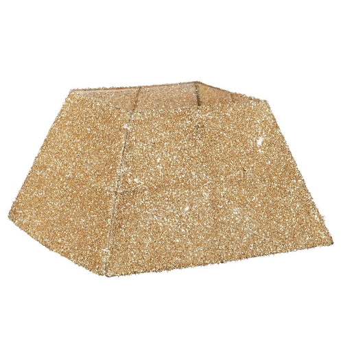 Mica Decorations Kerstboomrok Opvouwbaar - L50 x B50 x H30 cm - Kerstboommand - Goud