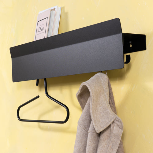 Spinder Design kapstok Vigilo 80 - Zwart - 8 haken - vtwonen shop