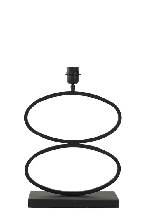 Light & Living lampvoet STELIUS - 33x17x42cm - zwart - vtwonen shop