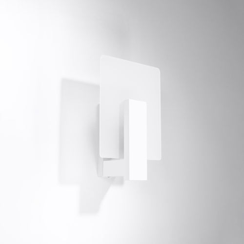 Sollux Lighting Wandlamp LAPPO wit - 16x12x30,5cm