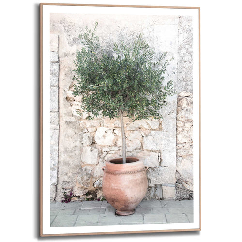 Reinders Olive Tree schilderij -  groen - woonkamer - 70x50cm