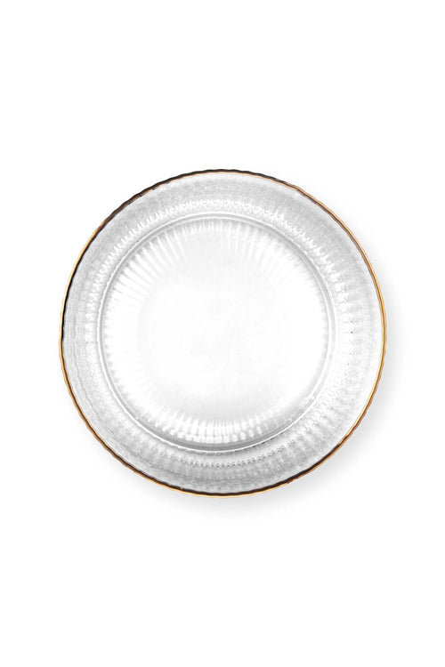 vtwonen Waterglazen - set van 4 - met Gouden Rand