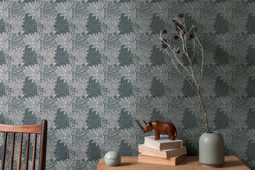 Livingwalls behang bloemmotief grijs - 53 cm x 10.05 m - AS-390585 - vtwonen shop