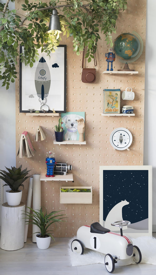 Canvas 60x40 Afdruk Nachtbeer - vtwonen shop