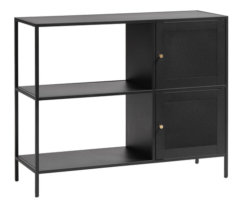 Rebellenclub Dressoir Verona - 100 x 35 cm - Zwart