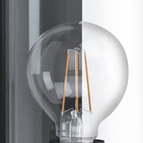 EGLO wandlamp voor buiten Cascinetta - e27 - ip44 - zwart - vtwonen shop