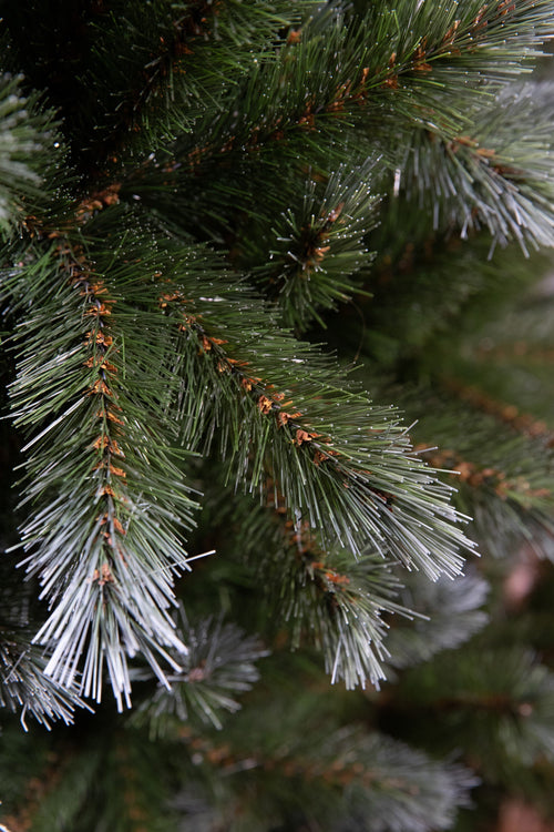 Triumph Tree Pittsburgh Kunstkerstboom in Jute - H90 x Ø56 cm - Groen Frosted - vtwonen shop