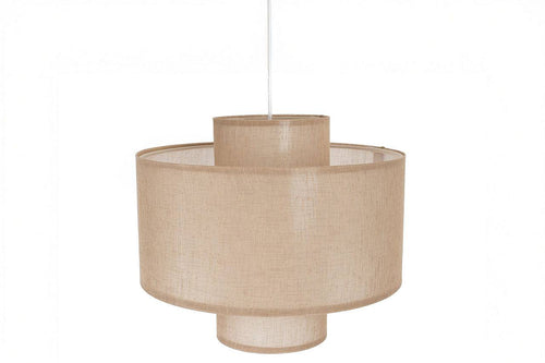 bpskoncept hanglamp Twin - beige - Ø35 cm