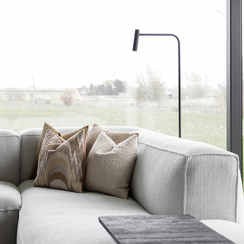 Atmooz vloerlamp Pomery - zwart - 50 x 15 x H 146 cm - geïntegreerde led