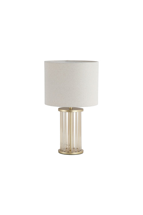 Searchlight tafellamp Swizzle - 1 lichts - 25  x 43   cm - goud