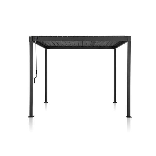 MIRADOR Pergola 80 Solid 3x4m - Antraciet