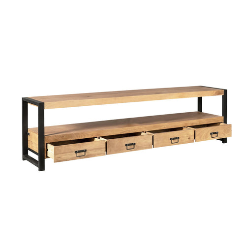 Starfurn Tv-meubel Britt - Naturel Hout - 180x45x60cm