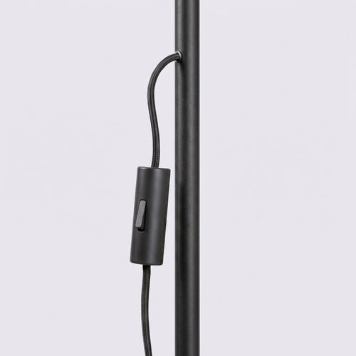Sollux Lighting Vloerlamp KARBON 1 zwart - 30x30x160cm