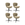 Furnhouse eetkamerstoel Nicklas - Beige - Stof (Bouclé) - Set van 4