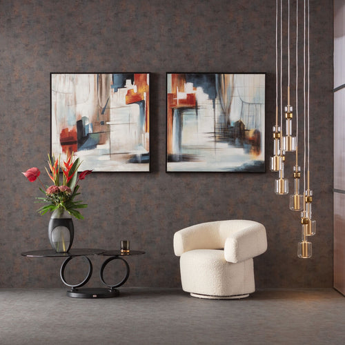 Kare Design Schilderij Visione Front 100x100cm - vtwonen shop