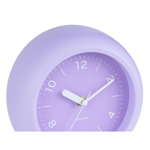 Karlsson wandklok Slope - paars - Ø20cm - vtwonen shop