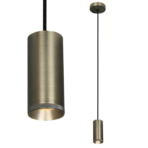 Artdelight hanglamp Milano - 1 lichts - 6.6  x 150   cm - brons - vtwonen shop