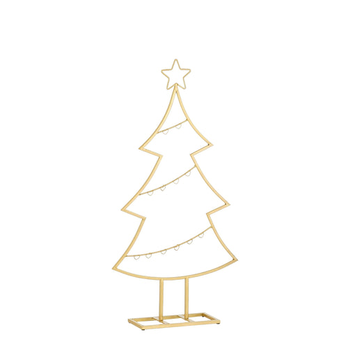 Mica Decorations Decoratie boom goud - l40xb12xh78,5cm
