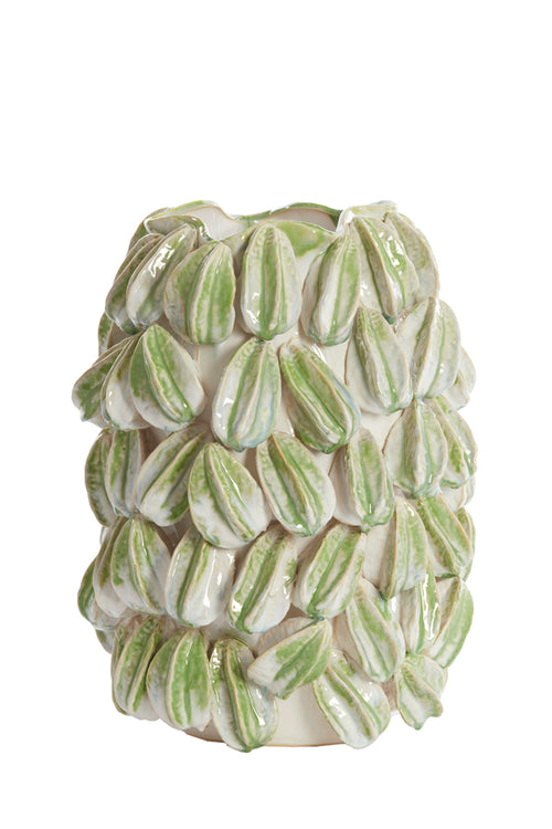 Light & Living vaas CARAMBOLA - 35x33x47cm - bruin - vtwonen shop