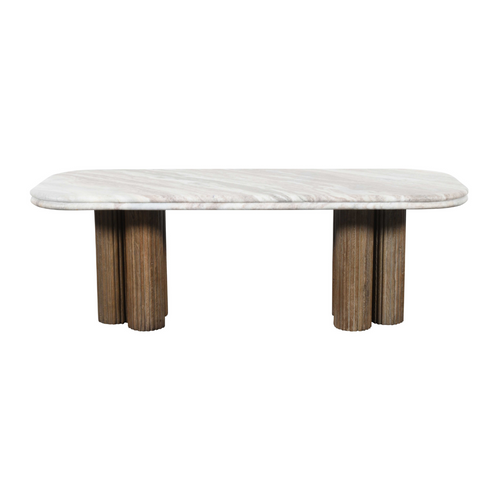 Signature - BUREN Tafel - Bruin - 120x50x41,5 cm