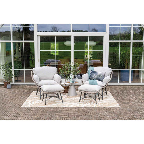 Garden Impressions loungestoel Selene rope taupe