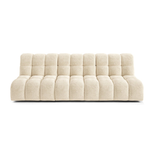 Premium Interiors - Bank SEVEN - bouclé-stof  beige 243cm