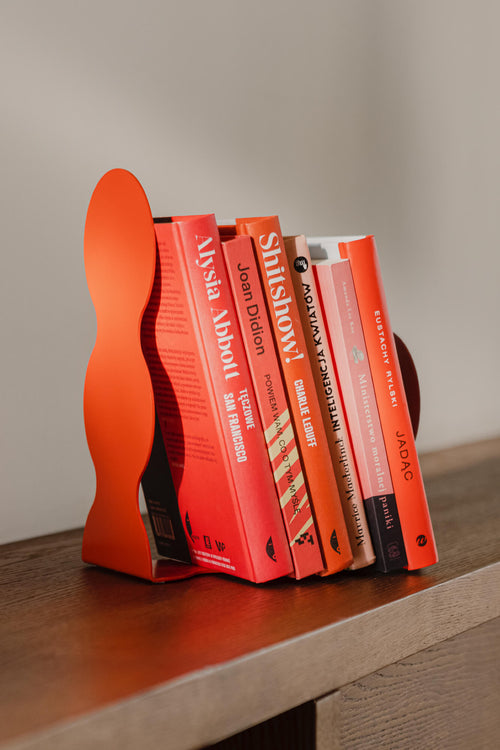 noo.ma FALA Boekensteun - Poppy Red - vtwonen shop