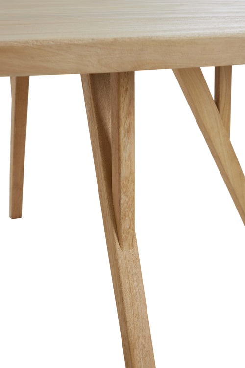 Light & Living eettafel QUENZA - Ø120x76cm - bruin