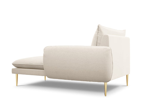 Cosmopolitan Design rechter chaise longue Vienna boucle, beige - 170x110x95cm