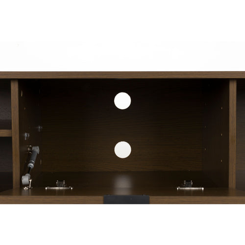Housecraft Living Flux Dressoir Laag Gerookt Eiken - Bruin