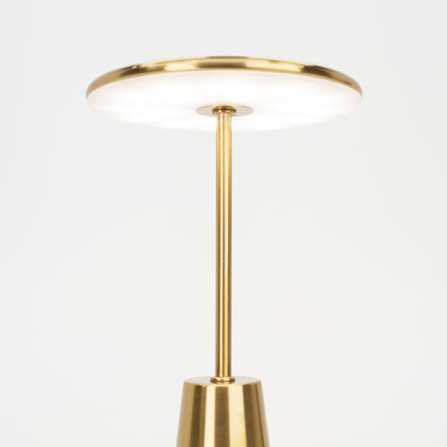 EGLO tafellamp Piccola - draadloos - 28 cm - goud