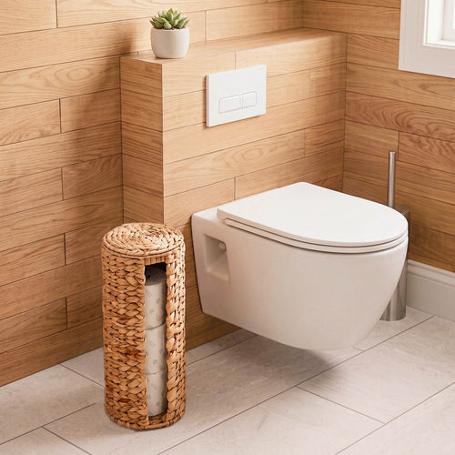 Calicosy - Toiletrolhouder MAYA - Beige 18x18x41 cm