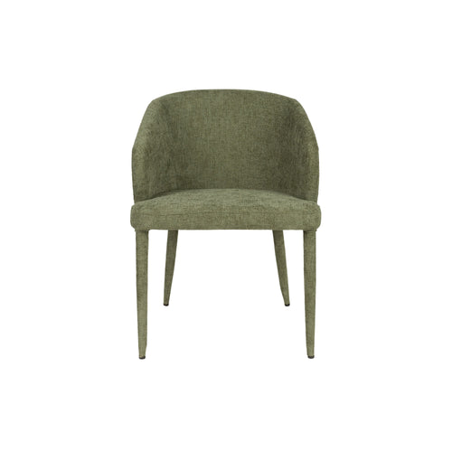 Housecraft Living Tamsin Eetkamerstoelen Gestoffeerd Groen - Set van 2 - vtwonen shop