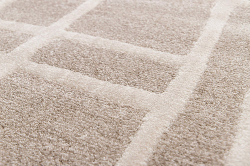 AFK Living vloerkleed  Esquiz - reliëfeffect - beige - 200 x 290 cm - vtwonen shop