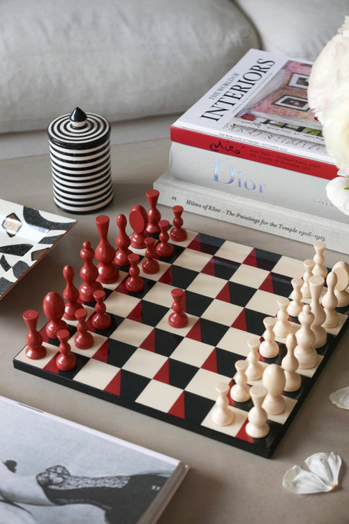Printworks Spel - Chess Wood - The Surrealist