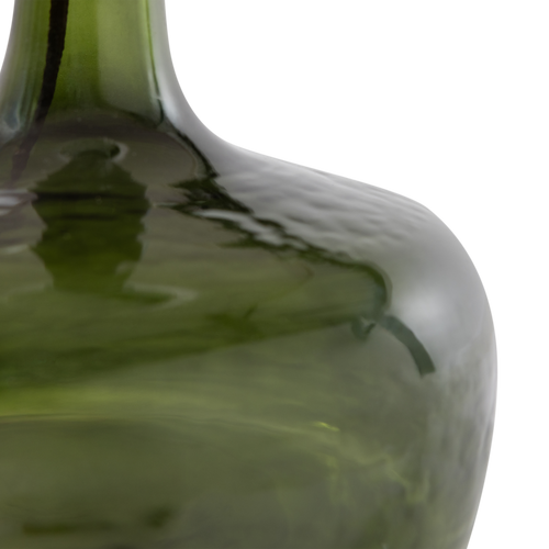 WOOOD tafellamp met kap Luma  - Glas - Groen/Naturel - 60x27x27