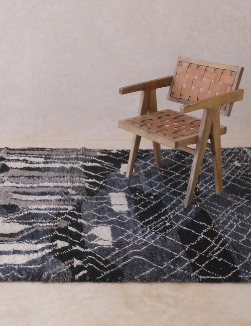 AFK Living vloerkleed Berber - handgemaakt - Wol - 173 x 278 cm