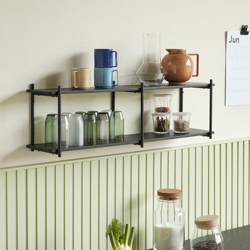 Hübsch drinkglas Aster - glas - ø7xh14cm