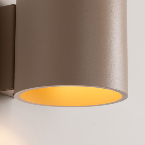 Sollux Lighting Wandlamp ORBIS 1 taupe - 10x12x10cm