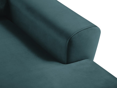 Cosmopolitan Design Converteerbare hoekbank rechts met opbergdoos Kyoto 4-zits, flueel olie - 145x241x88cm