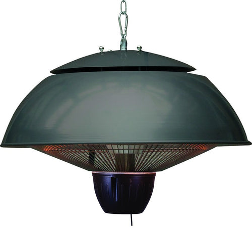 Garden Impressions Bordeaux hangende heater - 43 cm - carbon black - 1500W