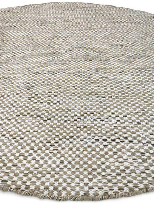 Vloerkleed MOMO Rugs Vaasa Grey White Rond 200 rond - vtwonen shop