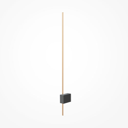 Maytoni wandlamp Pars - Zwart - 62.3x7x3 cm