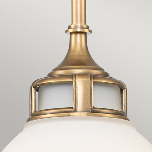 Elstead Hinkley Amelia Koepel hanglamp Heritage messing