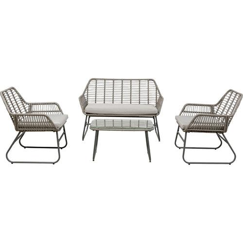 Kare Design Tuinmeubilair Hilo grijs 4-zits - vtwonen shop