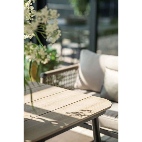 Lounge-diningtafel voor Bologna/Diamo/Teramon - 160x90 cm - zwart - vtwonen shop