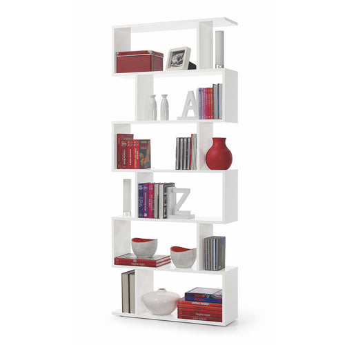 Calicosy - Bücherregal mit 6 Fächern ATHENA - 24x80x192 cm