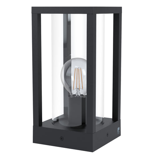 EGLO sokkellamp buiten Cascinetta - e27 - 30,5 cm - zwart