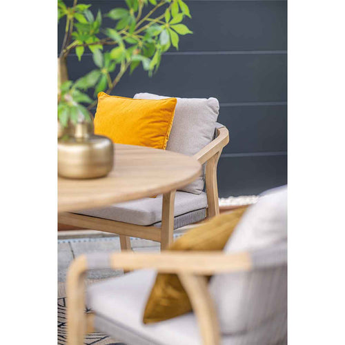 Garden Impressions lounge dining stoel Alora grey sand - vtwonen shop